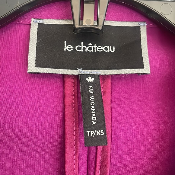 Le Chateau Purple stretchy blazer. Size XS, but fits more like a S. - Picture 2 of 5